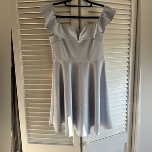 Altar’s State Blue Off the Shoulder Dress